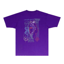 Casablanca T Shirts Street High-quality pure cotton