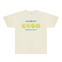 Casablanca T Shirts Street High-quality pure cotton