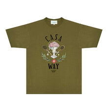 Casablanca T Shirts Street High-quality pure cotton