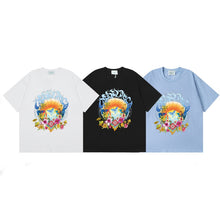 Casablanca T SHIRTS High-quality pure cotton streetwear