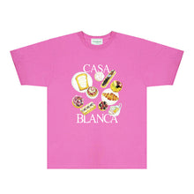Casablanca T Shirts Street High-quality pure cotton