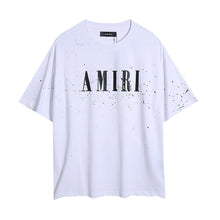 Amiri T Shirts Polka dots and ink splashes
