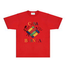 Casablanca T Shirts Street High-quality pure cotton