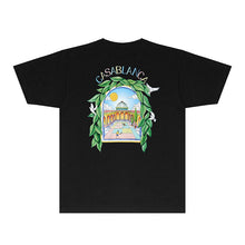 Casablanca T Shirts Street High-quality pure cotton