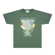 Casablanca T Shirts Street High-quality pure cotton