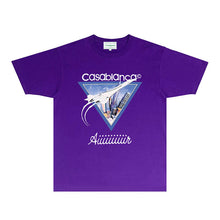 Casablanca T Shirts Street High-quality pure cotton