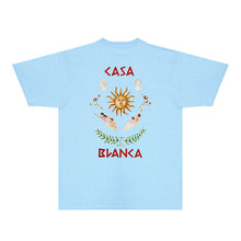 Casablanca T Shirts Street High-quality pure cotton