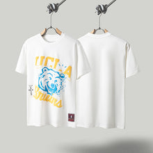 Travis Scott T Shirts x Mitchell x Ness UCLA Bruins Hand-Drawn Short Sleeve