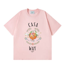 Casablanca T SHIRTS High-quality pure cotton streetwear
