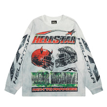 HS Long Sleeve Shirts Hip-hop loose oversize