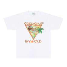 Casablanca T Shirts Street High-quality pure cotton