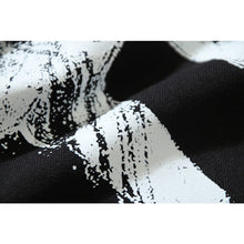 OW retro arrow print hooded sweater
