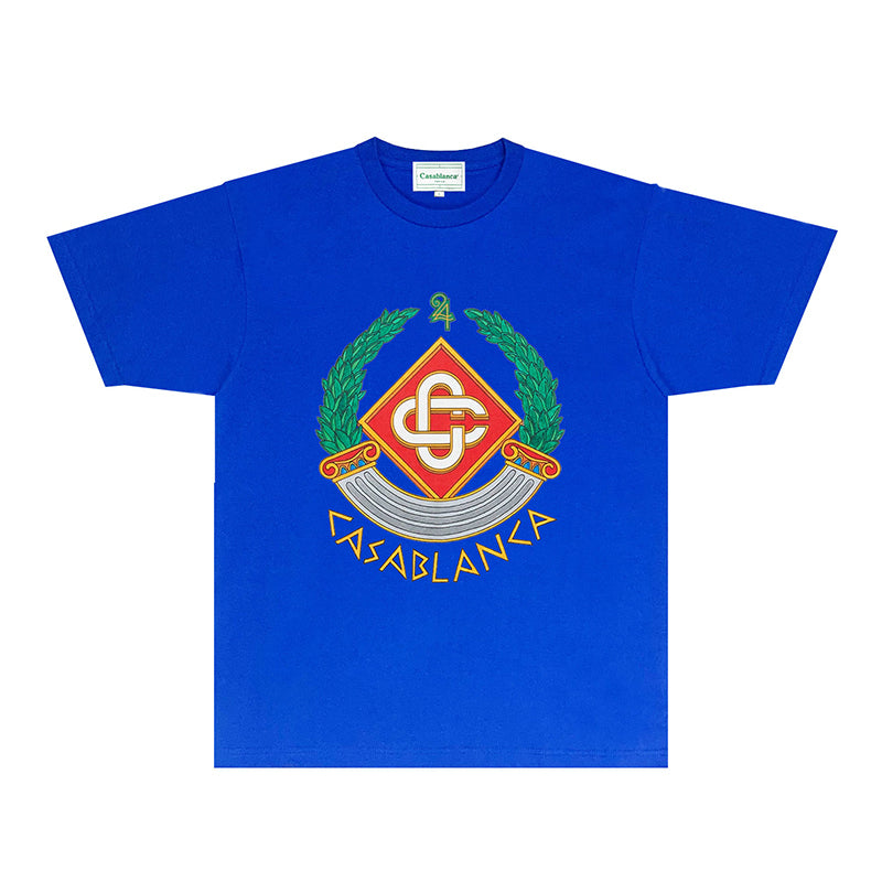 Casablanca T Shirts Street High-quality pure cotton