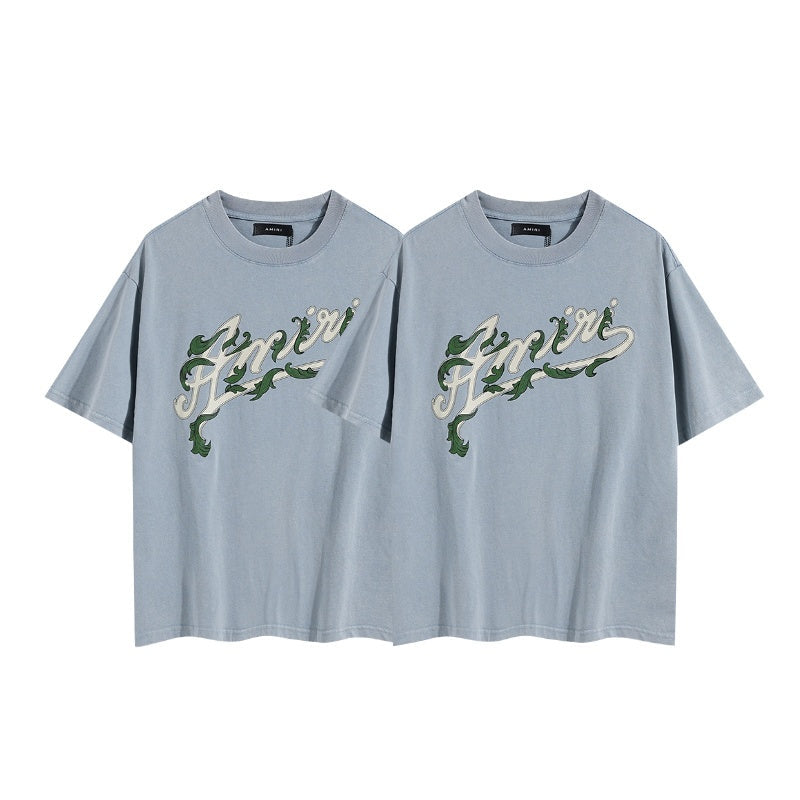 Amiri T Shirts Washed Series Entwined by vines