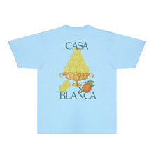 Casablanca T Shirts Street High-quality pure cotton