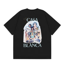 Casablanca T SHIRTS High-quality pure cotton streetwear