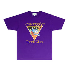 Casablanca T Shirts Street High-quality pure cotton