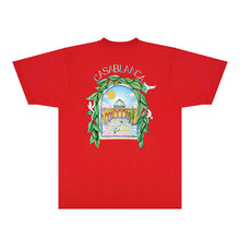 Casablanca T Shirts Street High-quality pure cotton