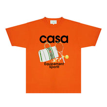Casablanca T Shirts Street High-quality pure cotton