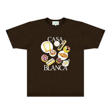 Casablanca T Shirts Street High-quality pure cotton