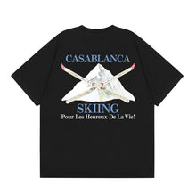 Casablanca T SHIRTS High-quality pure cotton streetwear