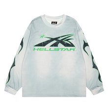 HS Long Sleeve Shirts Hip-hop loose oversize
