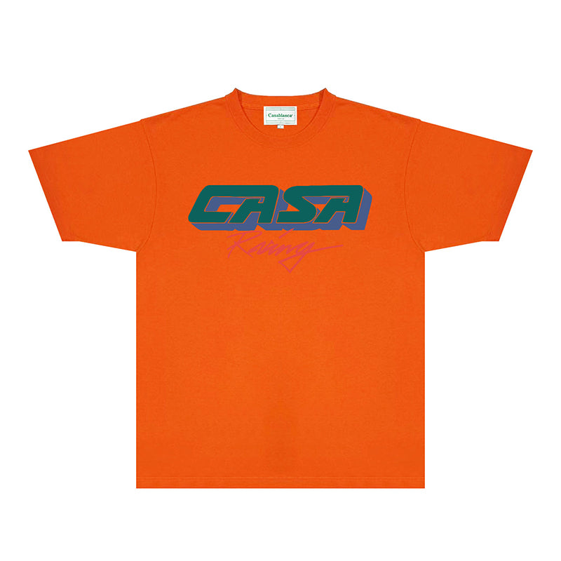 Casablanca T Shirts Street High-quality pure cotton