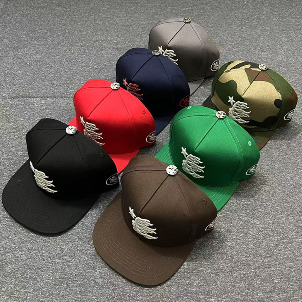 HS Hat Embroidery Hot Diamond Hat Sun Hat