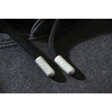 OW letter printing pattern washing water old hooded sweater