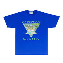 Casablanca T Shirts Street High-quality pure cotton