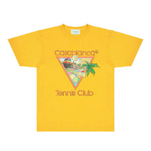 Casablanca T Shirts Street High-quality pure cotton
