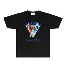 Casablanca T Shirts Street High-quality pure cotton