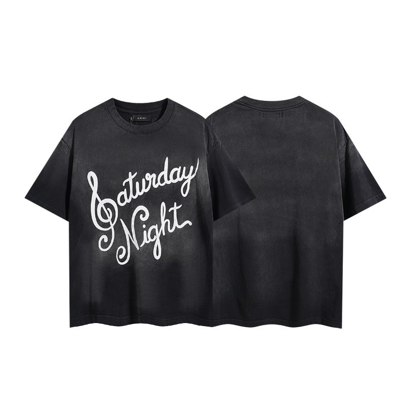 Amiri T Shirts Washed Series