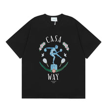 Casablanca T SHIRTS High-quality pure cotton streetwear