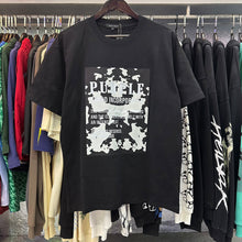 Purple T Shirts Milk Spot Printing Cotton Loose Casual Short Sleeve Men and Women