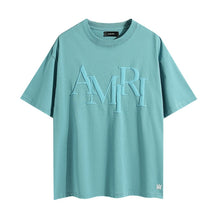 Amiri T Shirts Washed Series Foam-effect font