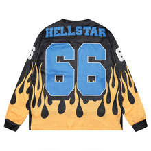 HS Long Sleeve Shirts Hip-hop loose oversize