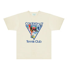 Casablanca T Shirts Street High-quality pure cotton