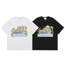 Casablanca T SHIRTS High-quality pure cotton streetwear