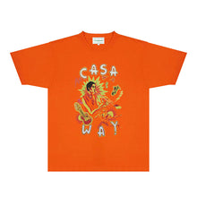 Casablanca T Shirts Street High-quality pure cotton