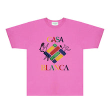 Casablanca T Shirts Street High-quality pure cotton
