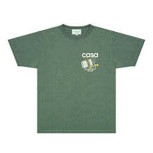 Casablanca T Shirts Street High-quality pure cotton