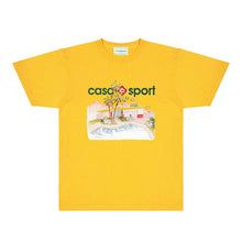 Casablanca T Shirts Street High-quality pure cotton