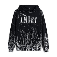 Amiri Hoodie Linear cracking