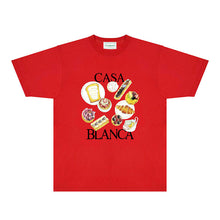 Casablanca T Shirts Street High-quality pure cotton