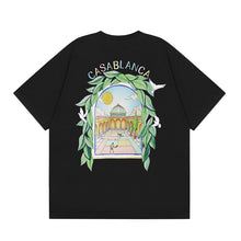 Casablanca T SHIRTS High-quality pure cotton streetwear