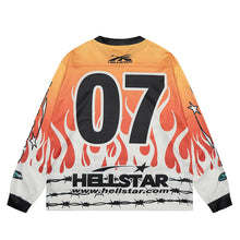 HS Long Sleeve Shirts Hip-hop loose oversize