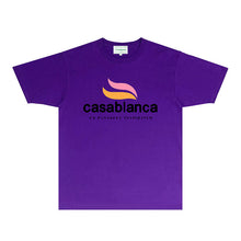 Casablanca T Shirts Street High-quality pure cotton