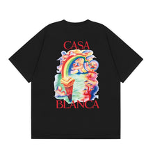 Casablanca T SHIRTS High-quality pure cotton streetwear