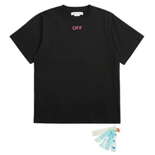 OFF WHITE T SHITRS High-quality 100% pure cotton streetwear